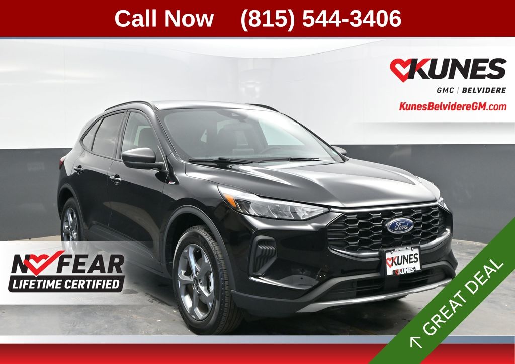 Black Metallic 2025 Ford Escape SUV / Crossover All-Wheel Drive 8-Speed Automatic