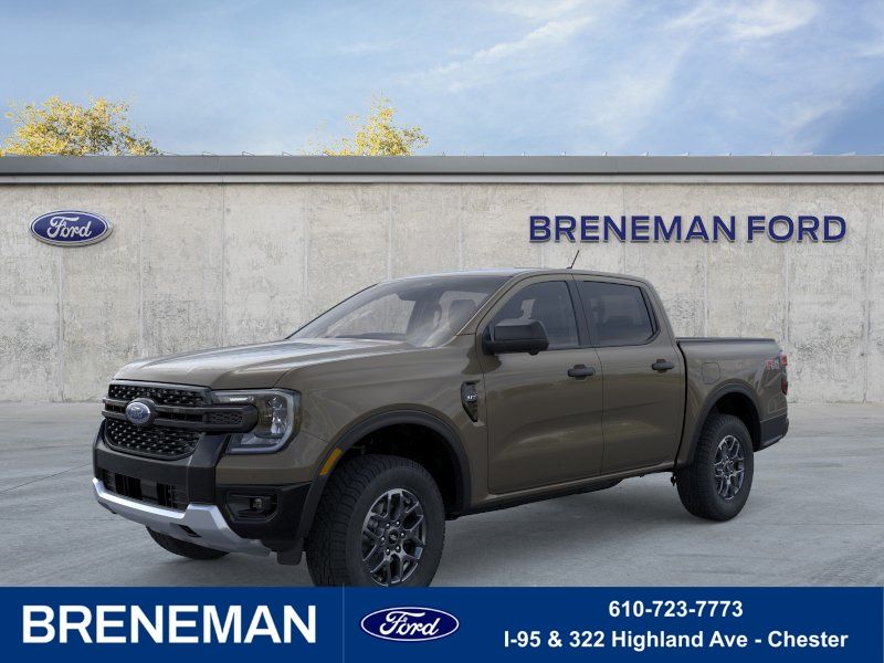 Marsh Gray 2026 Ford Ranger Pickup Truck Four-Wheel Drive Automatic