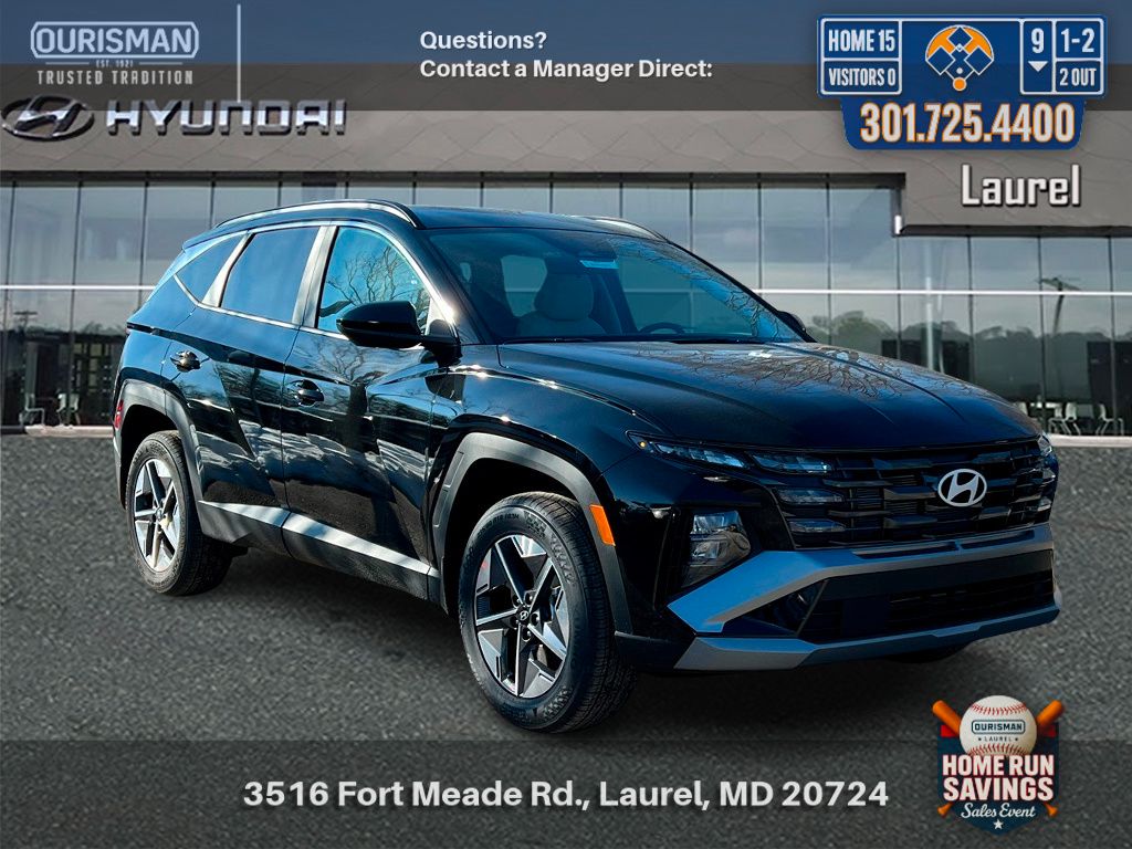 Phantom Black 2026 Hyundai Tucson SEL AWD SUV / Crossover All-Wheel Drive 8-Speed Automatic