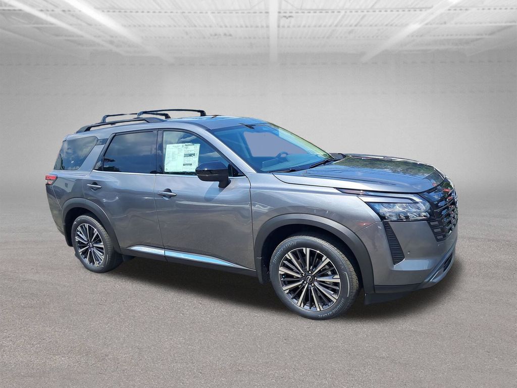 2026 Nissan Pathfinder Platinum Gray at John Sisson Motors
