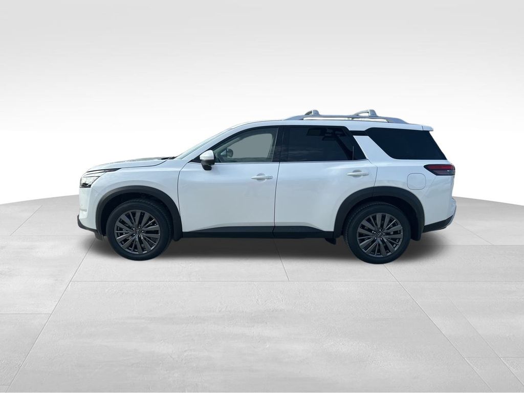 2025 Everest White Pearl Tricoat Nissan Pathfinder SL FWD SUV