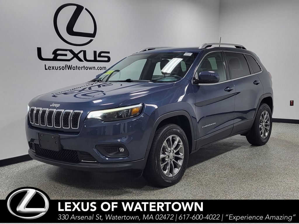 Blue Shade Pearlcoat 2019 Jeep Cherokee Latitude Plus 4WD SUV / Crossover Four-Wheel Drive 9-Speed Automatic