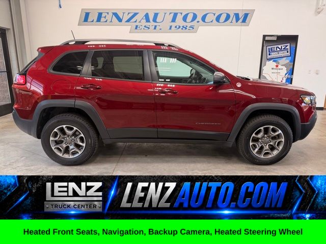 Velvet Red Pearlcoat 2020 Jeep Cherokee SUV / Crossover Four-Wheel Drive 9-Speed Automatic