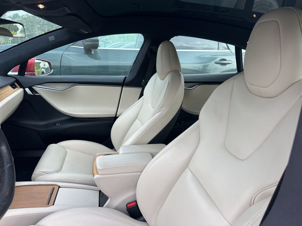 2020 Red Multi-Coat Tesla Model S Long Range AWD Hatchback