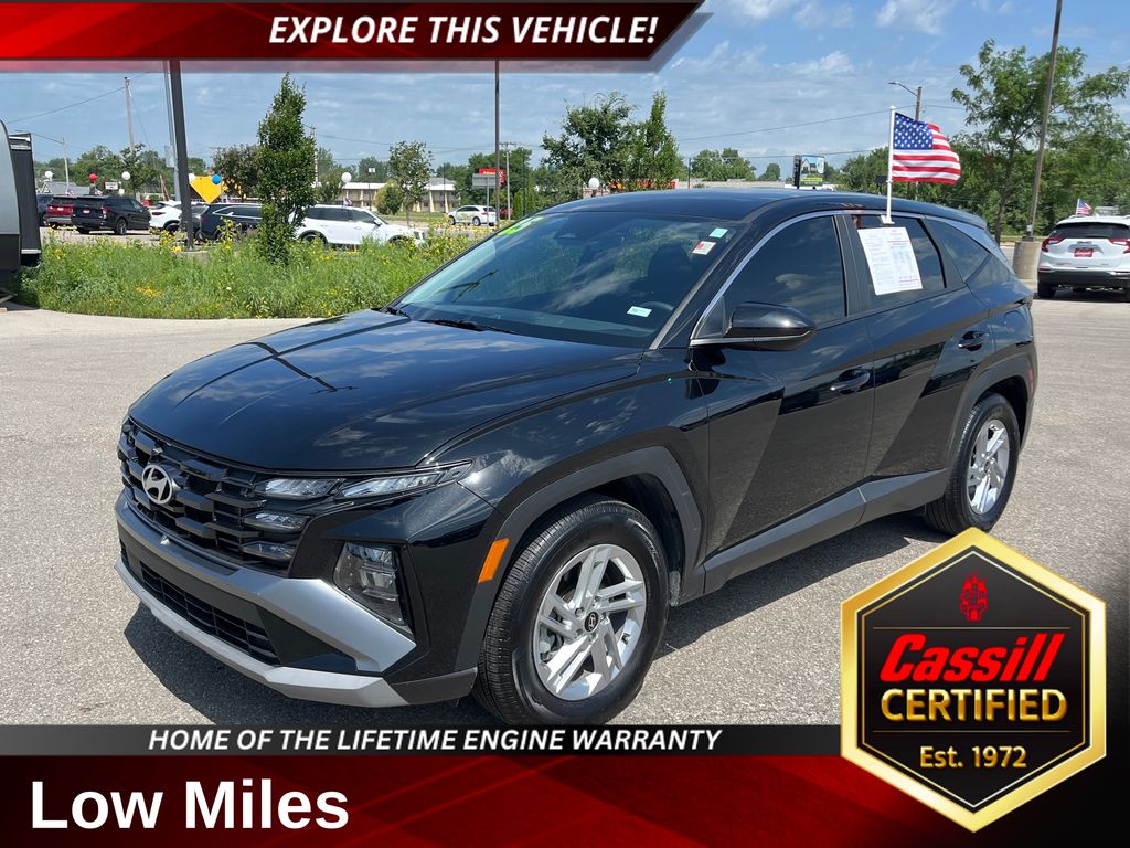 Phantom Black 2025 Hyundai Tucson SUV / Crossover Front-Wheel Drive 8-Speed Automatic