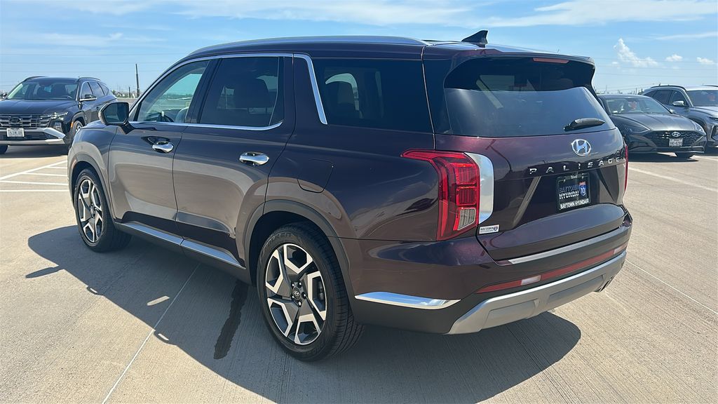 2024 Hyundai Palisade Limited Red at DeMontrond Gulf Freeway