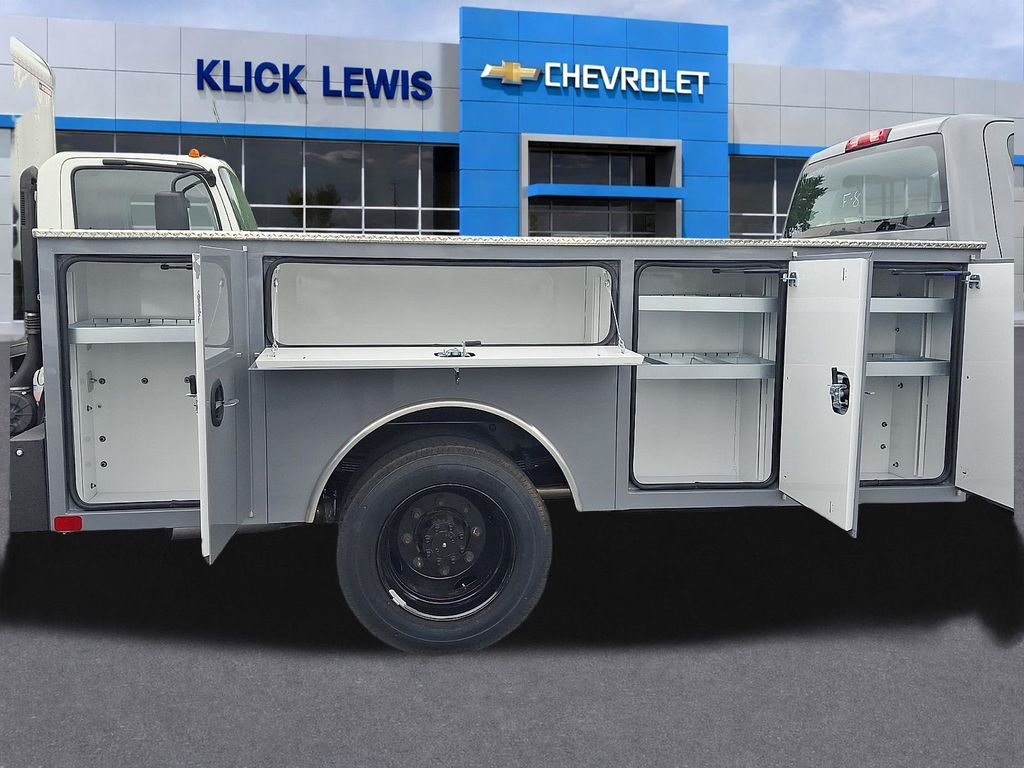 2024 Chevrolet Silverado 4500HD Work Truck Gray at Klick Lewis Buick Chevrolet