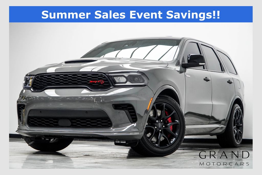Destroyer Gray Clearcoat 2024 Dodge Durango SUV / Crossover All-Wheel Drive 8-Speed Automatic