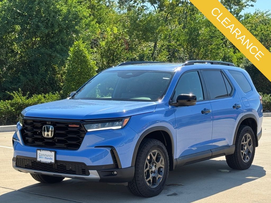 2025 Honda Pilot TrailSport Blue at Classic Elite Chevrolet Hwy 6