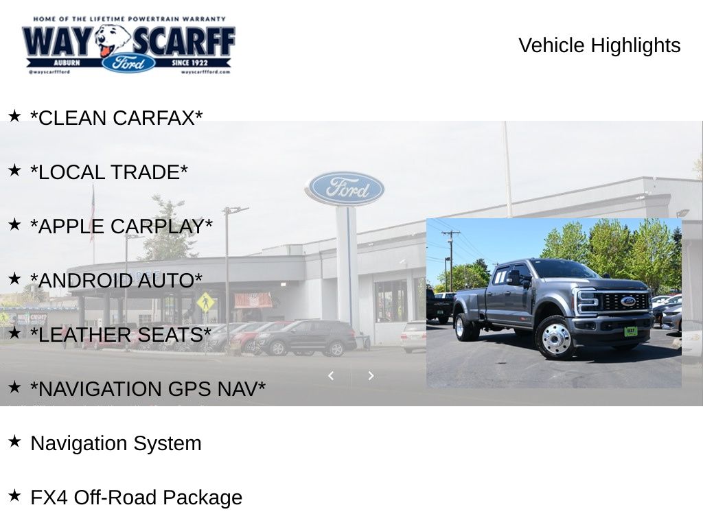 2025 Ford F-450 Super Duty Platinum