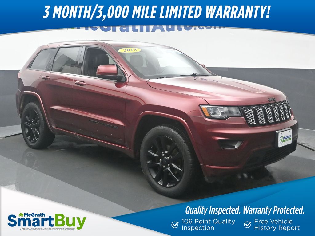 Velvet Red Pearlcoat 2018 Jeep Grand Cherokee Altitude 4WD SUV / Crossover Four-Wheel Drive 8-Speed Automatic