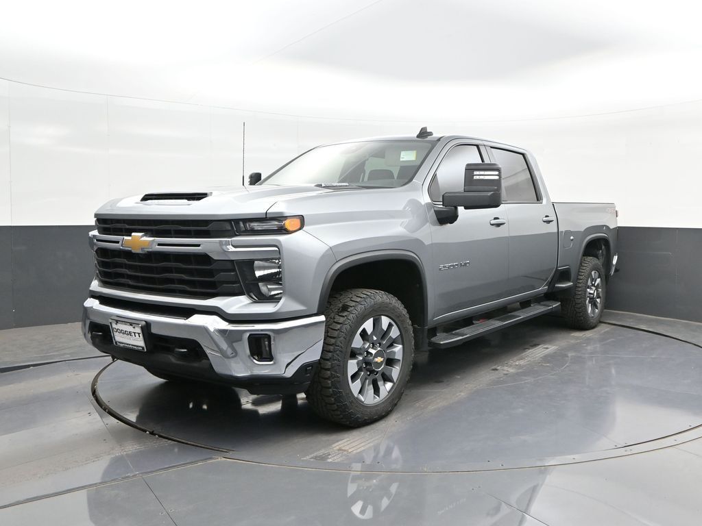 Sterling Gray Metallic 2024 Chevrolet Silverado 2500HD Pickup Truck Four-Wheel Drive Automatic