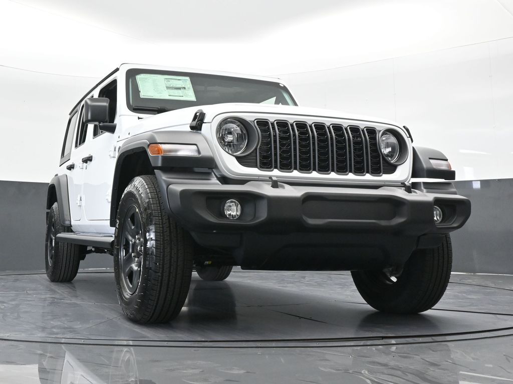 New 2026 Bright White Clearcoat Jeep Sport image 55