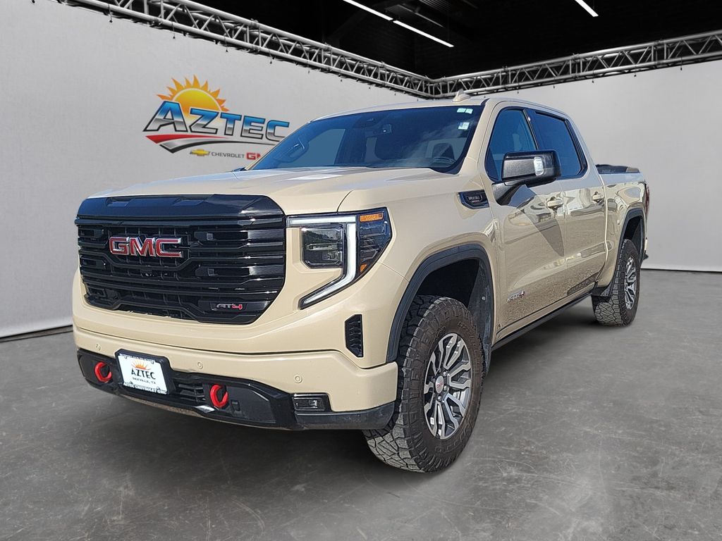 Desert Sand Metallic 2023 GMC Sierra 1500 Pickup Truck Four-Wheel Drive Automatic
