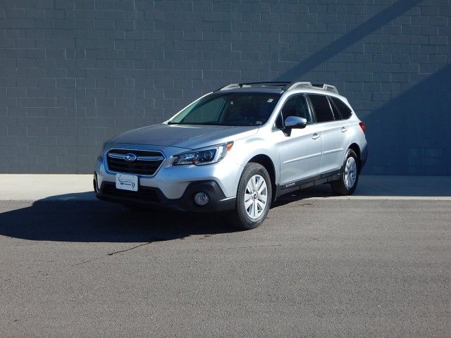 Ice Silver Metallic 2019 Subaru Outback 2.5i Premium AWD Wagon All-Wheel Drive Continuously Variable Transmission