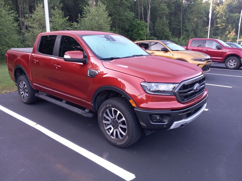 Chili Pepper Red 2019 Ford Ranger Pickup Truck Four-Wheel Drive Automatic