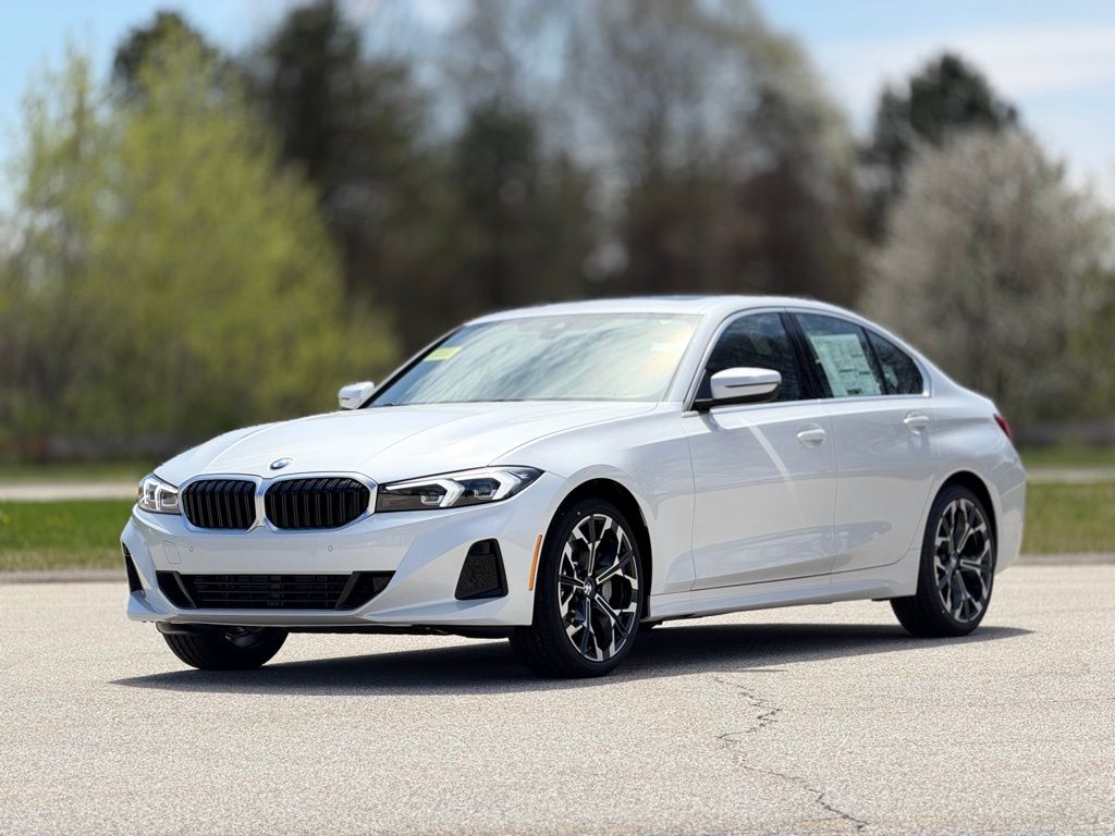 Mineral White Metallic 2026 BMW 3 Series 330i xDrive Sedan All-Wheel Drive 8-Speed Automatic