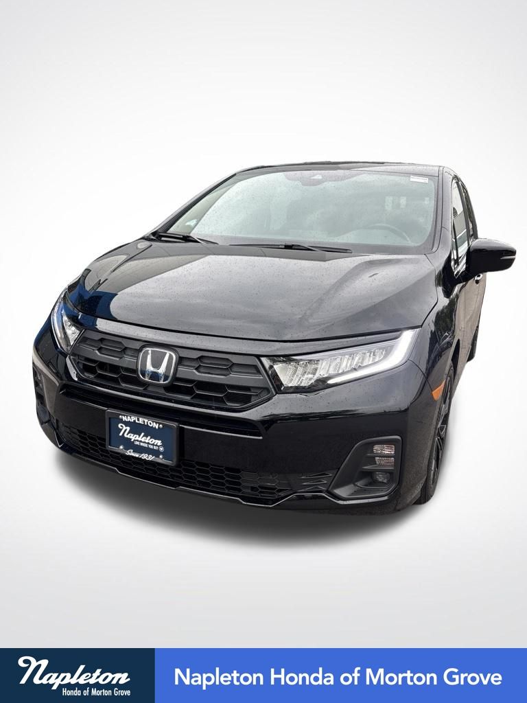 Black 2025 Honda Odyssey Minivan Front-Wheel Drive Automatic