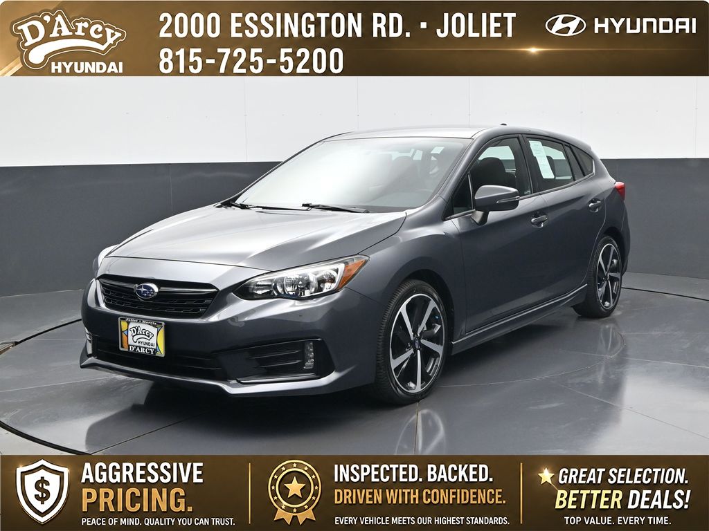 Magnetite Gray Metallic 2023 Subaru Impreza Wagon All-Wheel Drive Continuously Variable Transmission