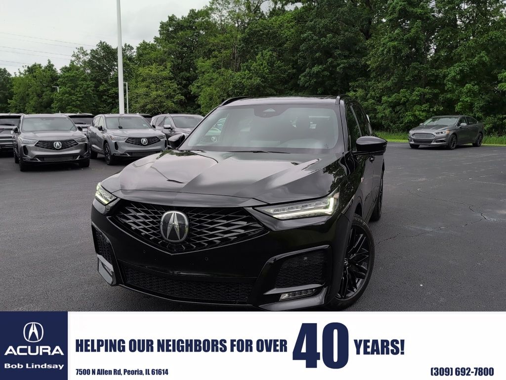 Majestic Black Pearl 2025 Acura MDX SUV / Crossover All-Wheel Drive Automatic