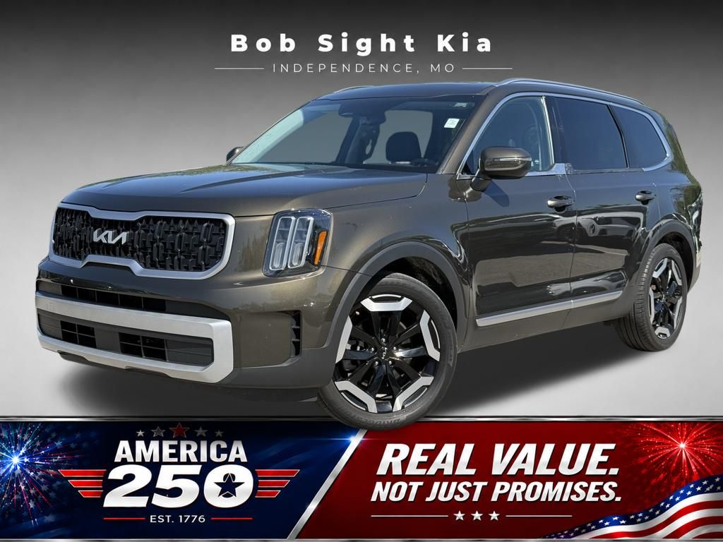 Dark Moss 2024 Kia Telluride SUV / Crossover Front-Wheel Drive 8-Speed Automatic