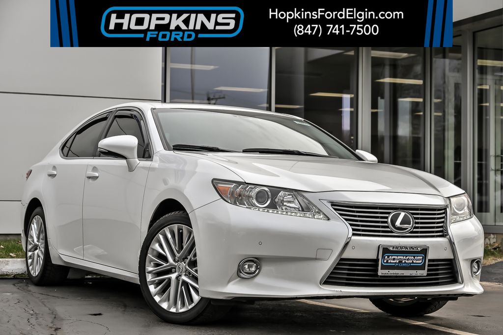 Starfire Pearl 2014 Lexus ES 350 FWD Sedan Front-Wheel Drive 6-Speed Automatic