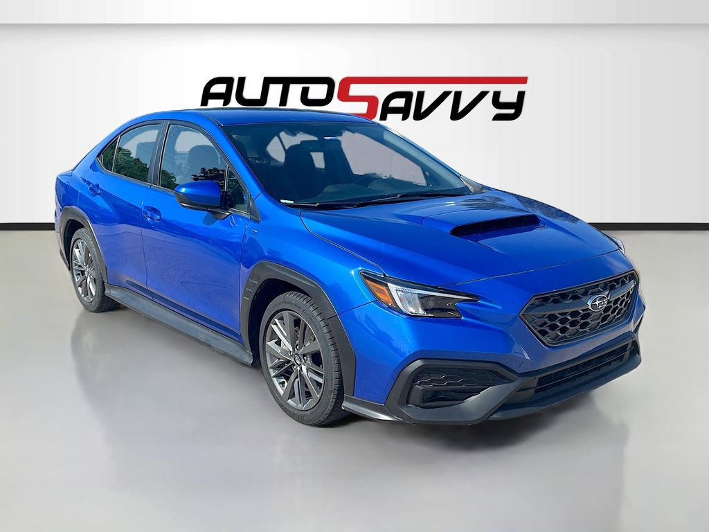 WR Blue Pearl 2024 Subaru WRX Sedan All-Wheel Drive 6-Speed Manual