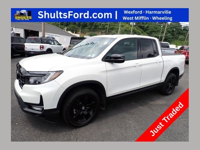White 2024 Honda Ridgeline Pickup Truck All-Wheel Drive 9-Speed Automatic