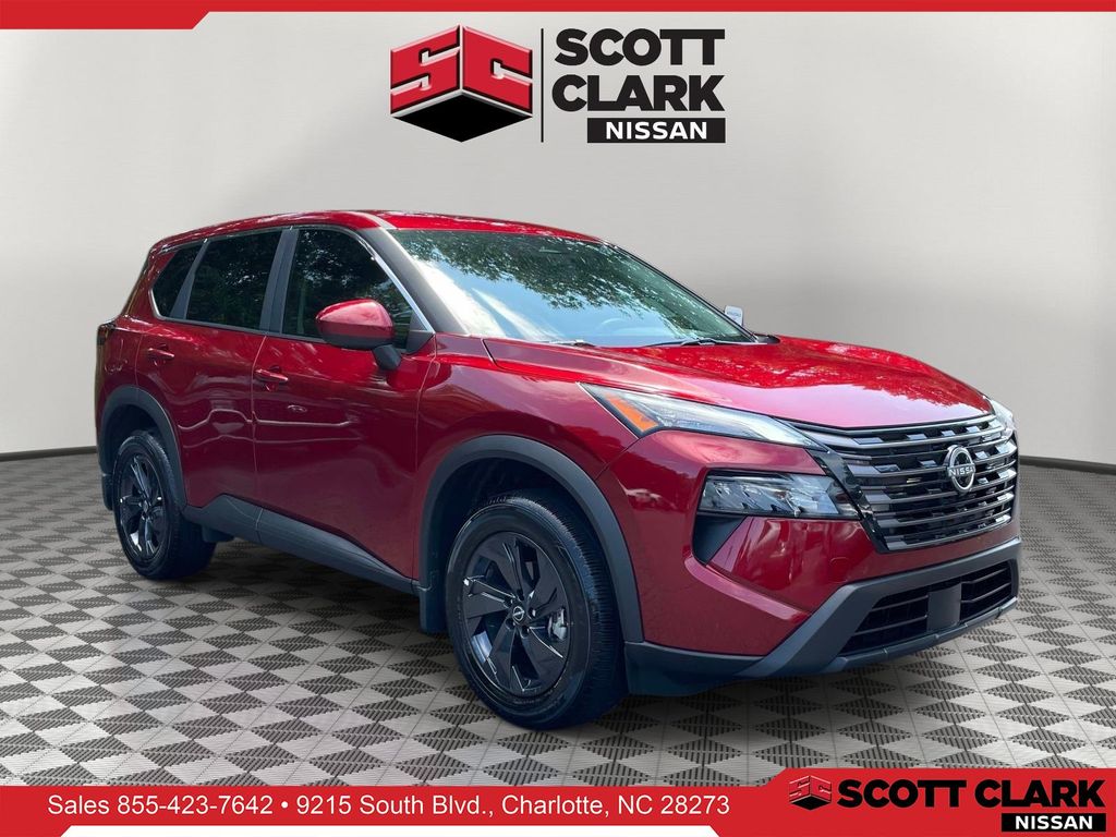Red 2026 Nissan Rogue SUV / Crossover Front-Wheel Drive Continuously Variable Transmission