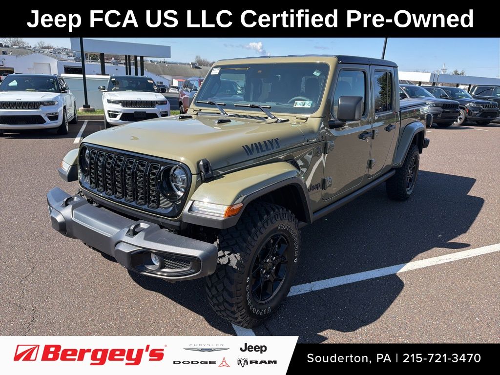 2025 Jeep Gladiator Willys Crew Cab 4WD