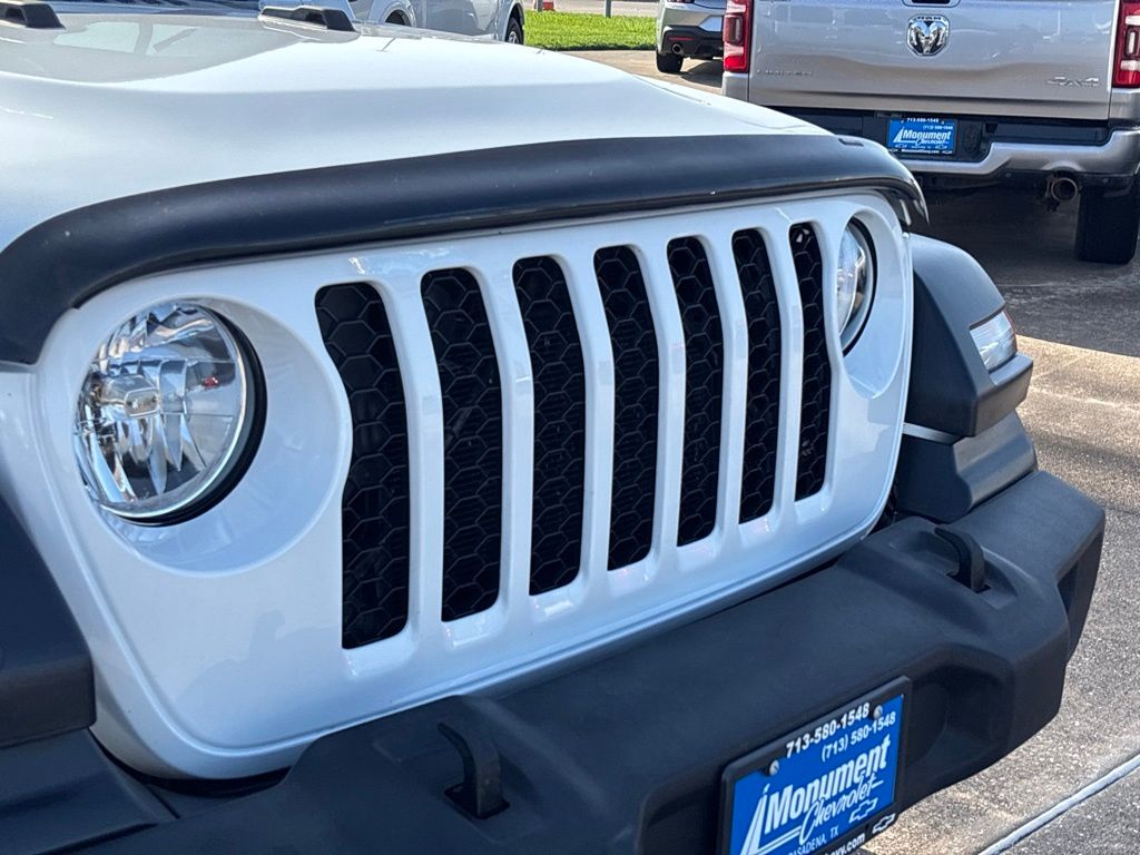 2020 Jeep Gladiator Sport White at DeMontrond Mazda
