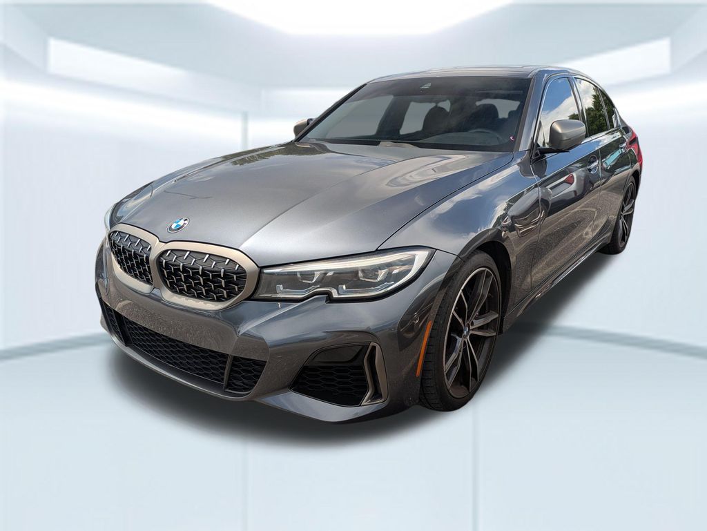 Mineral Gray Metallic 2021 BMW 3 Series Sedan Rear-Wheel Drive 8-Speed Automatic