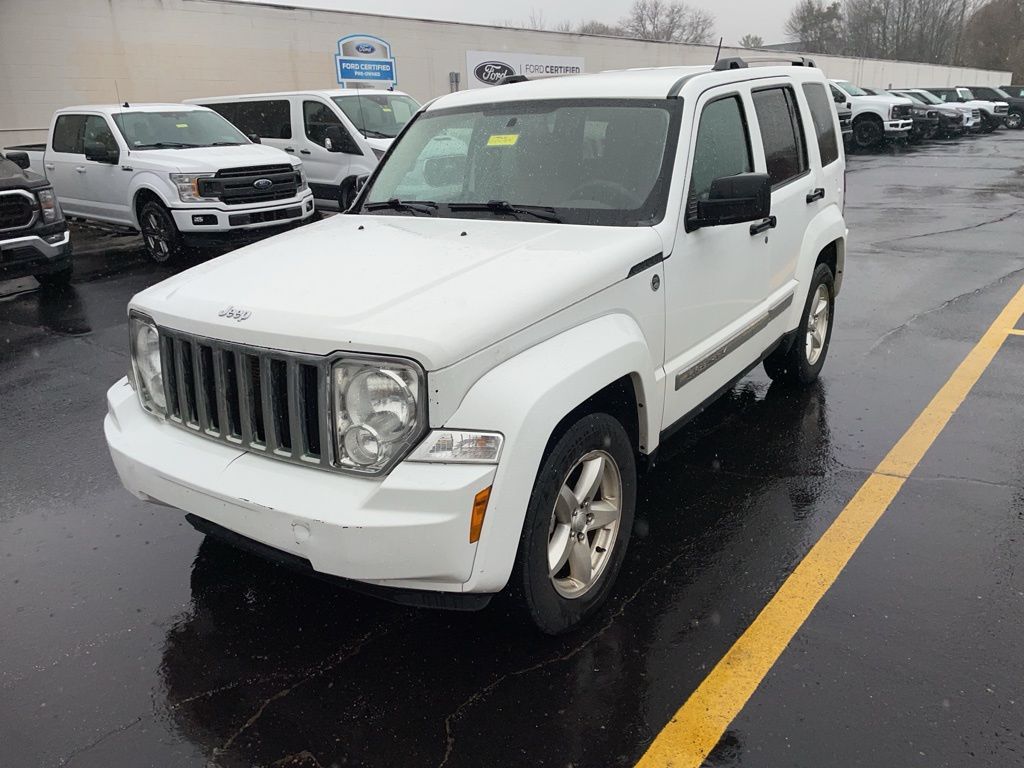 Bright White Clearcoat 2012 Jeep Liberty Limited 4WD SUV / Crossover Four-Wheel Drive 4-Speed Automatic