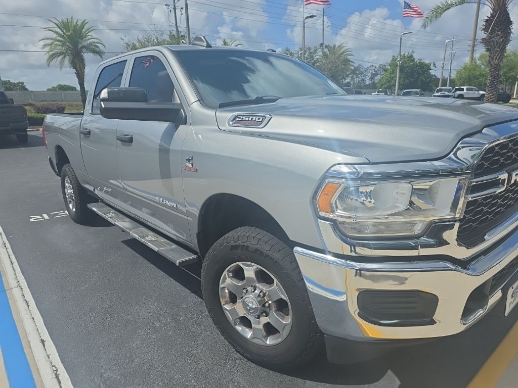 Billet Silver Metallic Clearcoat 2021 RAM 2500 Tradesman Crew Cab 4WD Pickup Truck Four-Wheel Drive 6-Speed Automatic