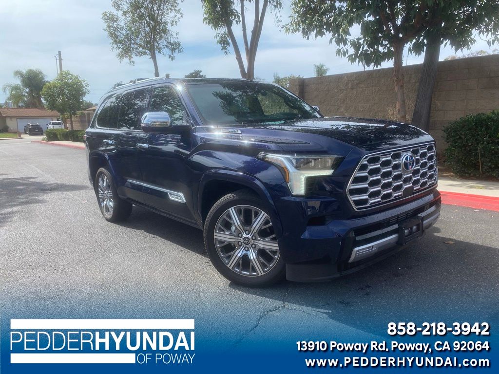 Blueprint 2024 Toyota Sequoia SUV / Crossover Four-Wheel Drive Automatic