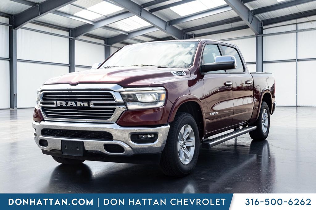 Delmonico Red Pearlcoat 2019 RAM 1500 Pickup Truck Four-Wheel Drive 8-Speed Automatic