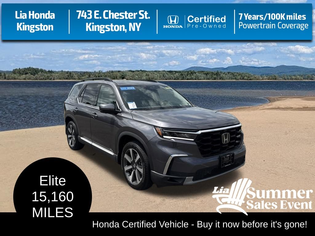Sonic Gray Pearl 2023 Honda Pilot SUV / Crossover All-Wheel Drive Automatic