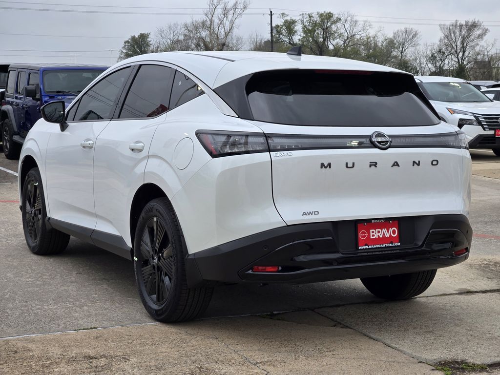 2026 Nissan Murano SV White at Bravo Nissan