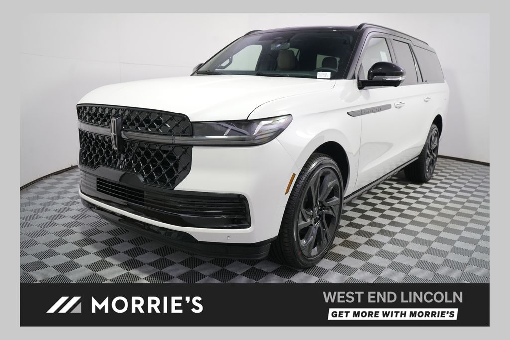 Pristine White Metallic Tri-Coat 2026 Lincoln Navigator L Black Label 4WD SUV / Crossover Four-Wheel Drive Automatic