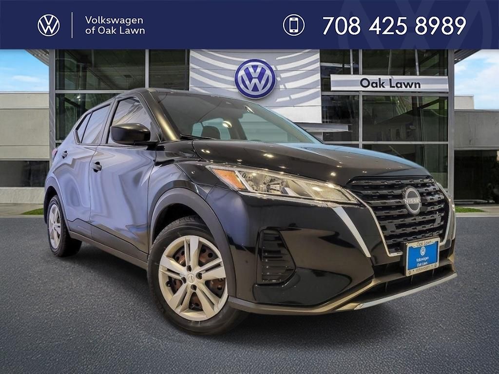 Super Black 2024 Nissan Kicks S FWD SUV / Crossover Front-Wheel Drive Continuously Variable Transmission