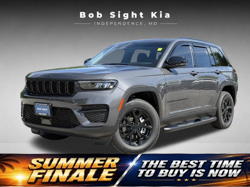 Baltic Gray Metallic Clearcoat 2025 Jeep Grand Cherokee SUV / Crossover Four-Wheel Drive 8-Speed Automatic