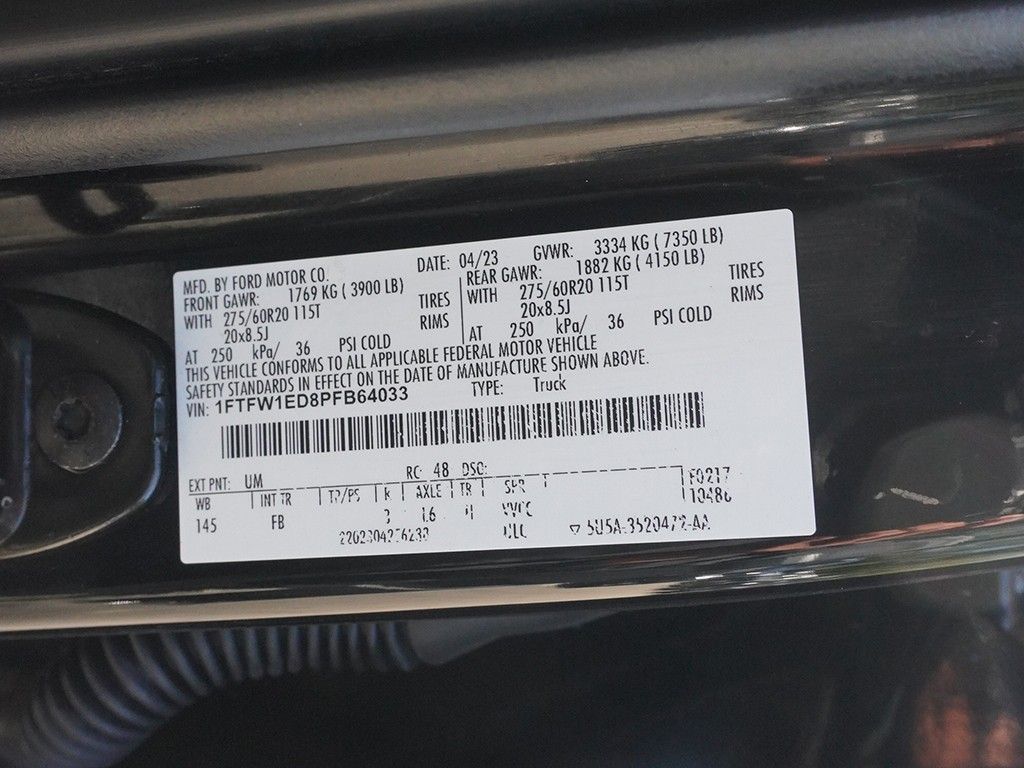 Used 2023 Black Ford XLT image 50