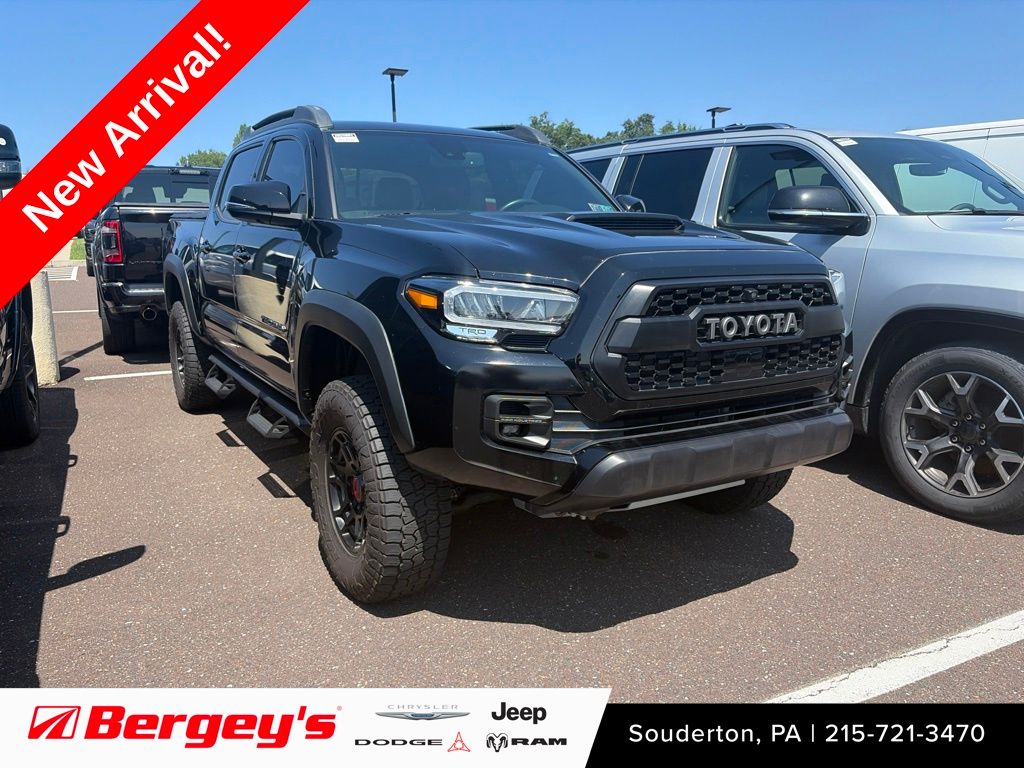 Attitude Black Metallic 2023 Toyota Tacoma Pickup Truck Four-Wheel Drive 6-Speed Automatic