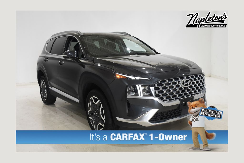 Portofino Gray 2023 Hyundai Santa Fe Hybrid Limited AWD SUV / Crossover All-Wheel Drive 6-Speed Automatic