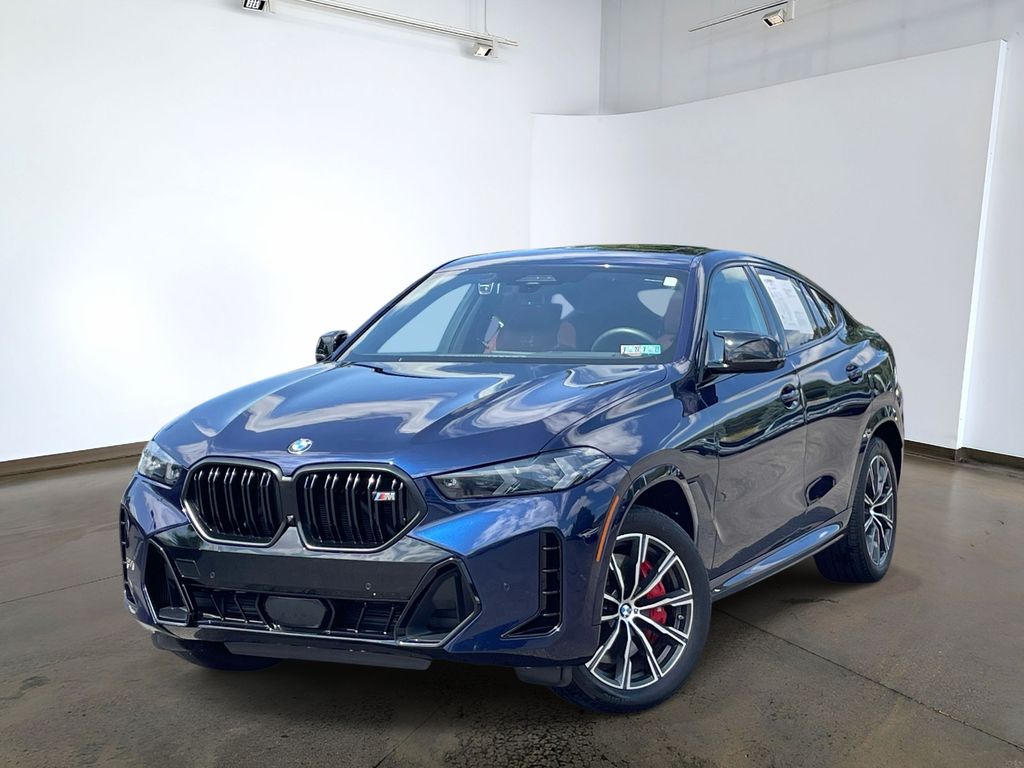 Tanzanite Blue II Met 2025 BMW X6 SUV / Crossover All-Wheel Drive 8-Speed Automatic