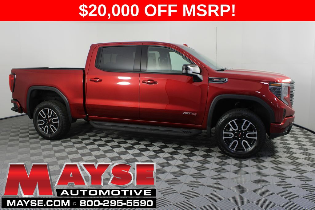 Volcanic Red Tintcoat 2026 GMC Sierra 1500 Pickup Truck Four-Wheel Drive Automatic