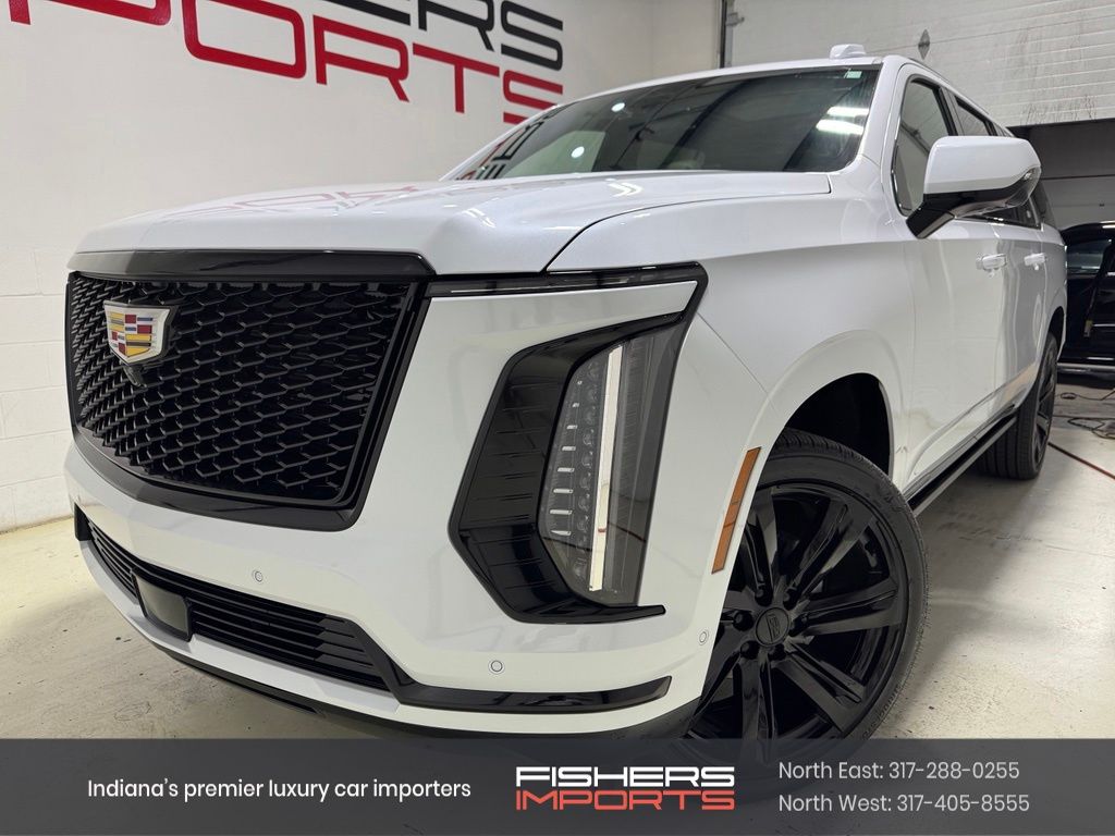 White 2026 Cadillac Escalade ESV SUV / Crossover Four-Wheel Drive