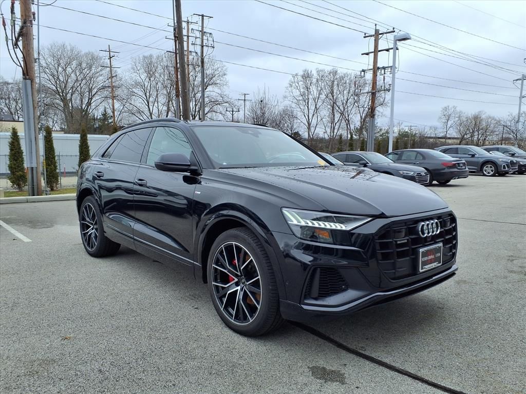 Orca Black Metallic 2021 Audi Q8 quattro Prestige 55 TFSI SUV / Crossover All-Wheel Drive 8-Speed Automatic