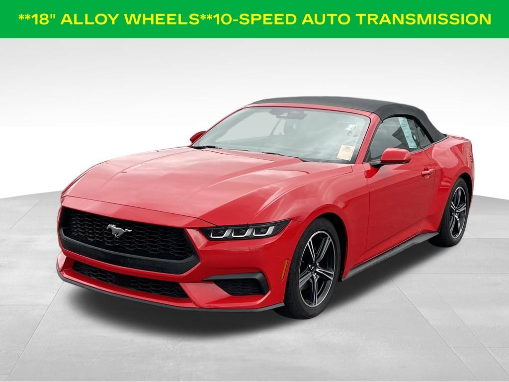 used 2024 Ford Mustang car, priced at $28,800