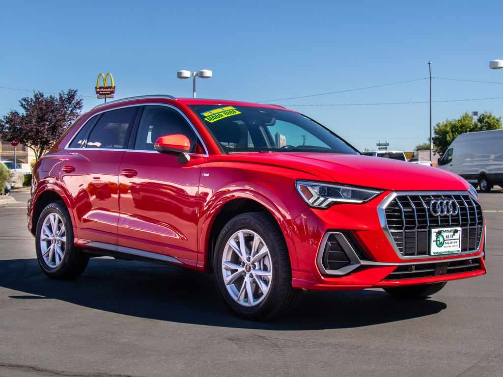 Red 2024 Audi Q3 SUV / Crossover All-Wheel Drive 8-Speed Automatic